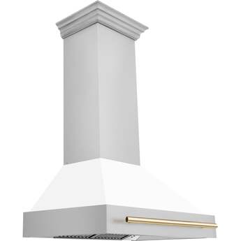 Z Line ZLINE 8654STZWM36G Autograph Edition Series 36 Inch Wall Mount Ducted Hood