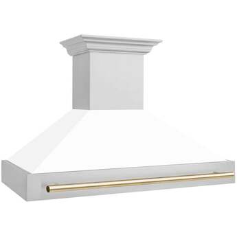 Z Line ZLINE 8654STZWM48G  Autograph Edition Series 48 Inch Wall Mount Ducted Hood — thumbnail 4