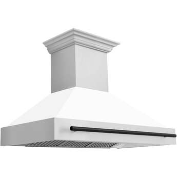 Z Line ZLINE 8654STZWM48MB  Autograph Edition Series 48 Inch Wall Mount Ducted Hood