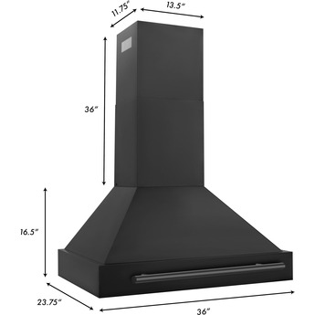 Z Line ZLINE BS65548BS 48 Inch Wall Mount Ducted Hood — thumbnail 47