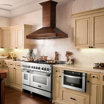 Z Line ZLINE KBRR36 Designer Series 36 Inch Wall Mount Ducted Hood — thumbnail 11