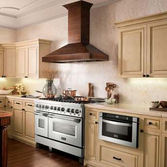 Z Line ZLINE KBRR36 Designer Series 36 Inch Wall Mount Ducted Hood — thumbnail 7