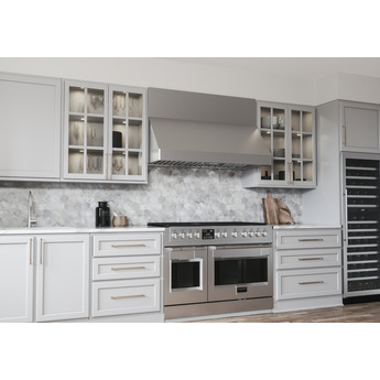 Zephyr AK7548CS Pro Series 48 Inch Wall Mount Tempest II Convertible Hood — thumbnail 5