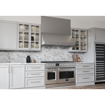Zephyr AK7548CS Pro Series 48 Inch Wall Mount Tempest II Convertible Hood — thumbnail 7