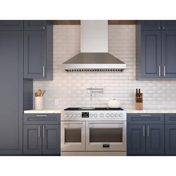 Zephyr AK7654BS  Pro Series 54 Inch Pro Style Wall Mount Ducted Hood — thumbnail 7