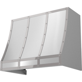Zephyr CHFT36ASX Custom Wall Hood in Stainless Steel Stainless Steel — thumbnail 2
