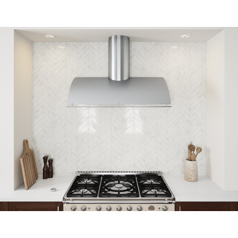 Zephyr COKE36CSX  Designer Series 36 Inch Wall Mount Ducted Hood — thumbnail 6