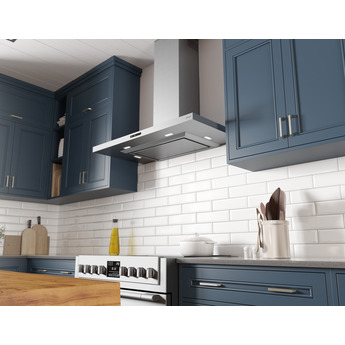 Zephyr DLAE42ASSX Designer Series 42 Inch Wall Mount Convertible Hood — thumbnail 5