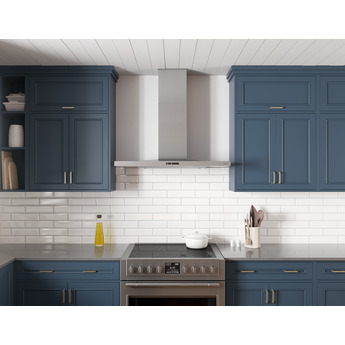 Zephyr DLAE42ASSX Designer Series 42 Inch Wall Mount Convertible Hood — thumbnail 7