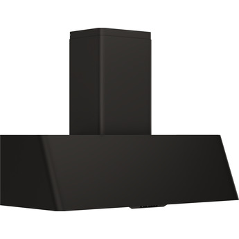 Zephyr DMEE48AMBX Mesa Wall Hood 48" BODY ONLY: Matte Black — thumbnail 3