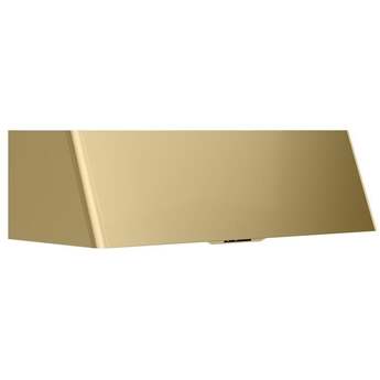 Zephyr DMEE48ASGX Mesa Wall Hood 48" BODY ONLY: Satin Gold
