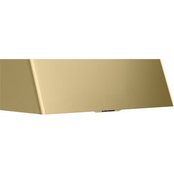 Zephyr DMEE48ASGX Mesa Wall Hood 48" BODY ONLY: Satin Gold — thumbnail 5