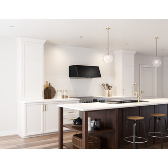 Zephyr DMEM90AMBX Designer Series 36 Inch Wall Mount Convertible Hood — thumbnail 9