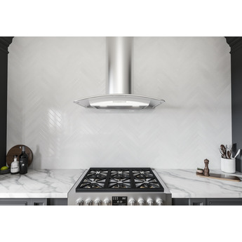 Zephyr ZMIM90CS Core Series 36 Inch Wall Mount Milano Convertible Hood — thumbnail 7
