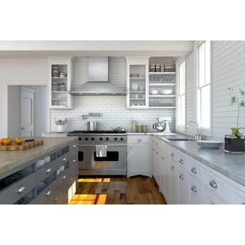 Zephyr ZSPE48BS Core Series 48 Inch Wall Mount Ducted Hood — thumbnail 7