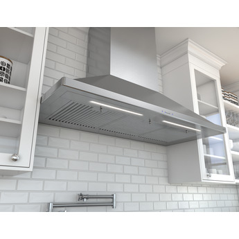 Zephyr ZSPE48BS Core Series 48 Inch Wall Mount Ducted Hood — thumbnail 8