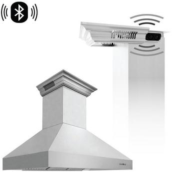Z Line ZLINE 667CRNBT42 42 Inch Wall Mount Ducted Hood — thumbnail 2