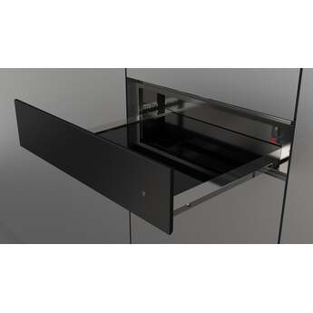 Fulgor Milano F4MWD24MB1 24 Inch Matteo 400 Series Warming Drawer, Push to Open: Matte Matte Black — thumbnail 10