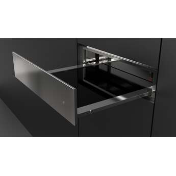 Fulgor Milano F4MWD24S1 24 Inch Matteo 400 Series Warming Drawer, Push to Open: Stainless Stainless Steel — thumbnail 5