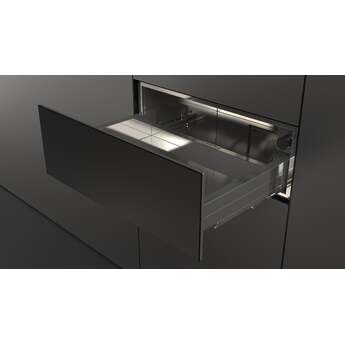 Fulgor Milano F7MWD30MB1 30 Inch Matteo 700 Series Warming Drawer, Push to Open: Matte Matte Black — thumbnail 3