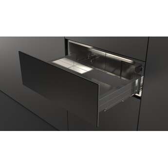 Fulgor Milano F7MWD30MB1 30 Inch Matteo 700 Series Warming Drawer, Push to Open: Matte Matte Black — thumbnail 6