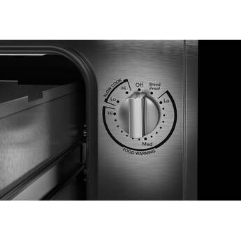 KitchenAid 30 Inch 7 Series Electric Warming Drawer: Black Ore — thumbnail 4