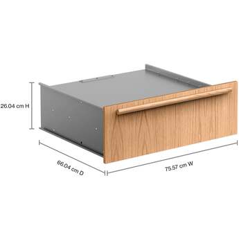 KitchenAid 30 Inch 7 Series Electric Warming Drawer: Panel Ready — thumbnail 7