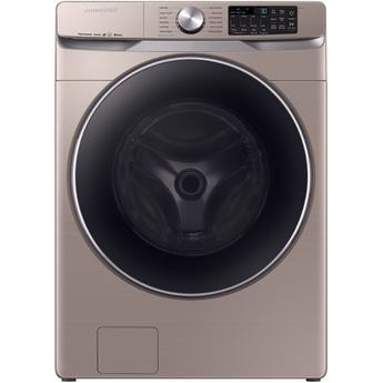 Samsung 27" 4.5 cu. ft. Champagne Stackable Front Load Washer with Steam Sanitize - Energy Star