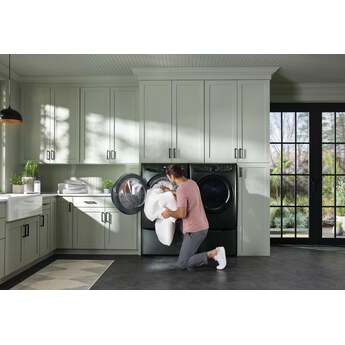 Electrolux 27 Inch Front Load Washer with 4.5 cu ft Capacity, LuxCare® Plus Wash, Perfect Steam™, SmartBoost®, 1300 RPM, Stain Soak Option, Adaptive Dispenser and Energy Star Certified: Alpine — thumbnail 3