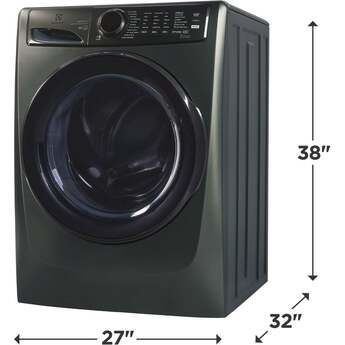 Electrolux 27 Inch Front Load Washer with 4.5 cu ft Capacity, LuxCare® Plus Wash, Perfect Steam™, SmartBoost®, 1300 RPM, Stain Soak Option, Adaptive Dispenser and Energy Star Certified: Alpine — thumbnail 37
