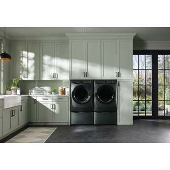 Electrolux 27 Inch Front Load Washer with 4.5 cu ft Capacity, LuxCare® Plus Wash, Perfect Steam™, SmartBoost®, 1300 RPM, Stain Soak Option, Adaptive Dispenser and Energy Star Certified: Alpine — thumbnail 7