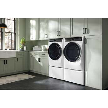 Electrolux 27 Inch Front Load Washer with 4.5 cu ft Capacity, LuxCare® Plus Wash, Perfect Steam™, SmartBoost®, 1300 RPM, Stain Soak Option, Adaptive Dispenser and Energy Star Certified: White — thumbnail 11