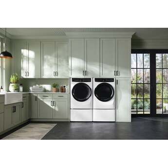 Electrolux 27 Inch Front Load Washer with 4.5 cu ft Capacity, LuxCare® Plus Wash, Perfect Steam™, SmartBoost®, 1300 RPM, Stain Soak Option, Adaptive Dispenser and Energy Star Certified: White — thumbnail 12
