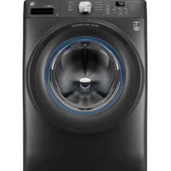 GE GFW350SPYDS 28 Inch Smart Front Load Washer Carbon Graphite