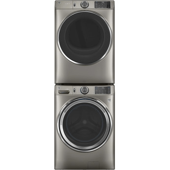 GE 4.8 cu.ft. Satin Nickel Electric Front Load Washer - Energy Star — thumbnail 12