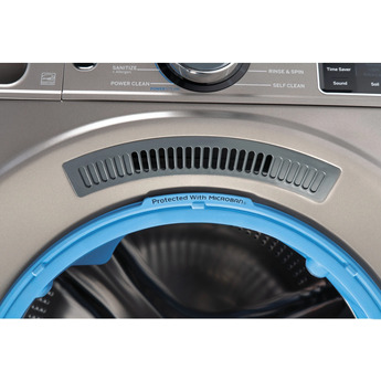 GE 4.8 cu.ft. Satin Nickel Electric Front Load Washer - Energy Star — thumbnail 7