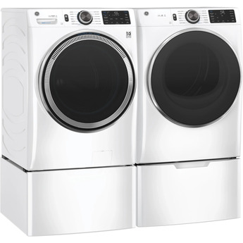 GE 4.8 cu.ft. White Electric Front Load Washer - Energy Star — thumbnail 11