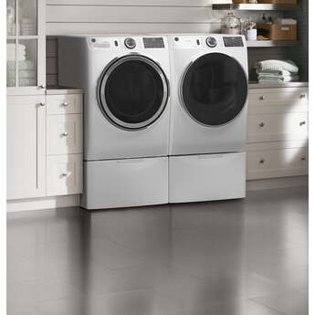 GE 4.8 cu.ft. White Electric Front Load Washer - Energy Star — thumbnail 13