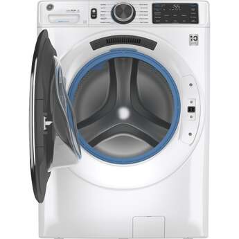 GE 4.8 cu.ft. White Electric Front Load Washer - Energy Star — thumbnail 25