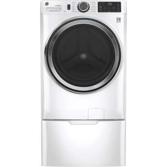 GE 4.8 cu.ft. White Electric Front Load Washer - Energy Star — thumbnail 28