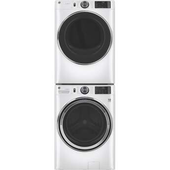 GE 4.8 cu.ft. White Electric Front Load Washer - Energy Star — thumbnail 49