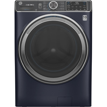 GE 5.0 cu.ft. Blue Sapphire Electric Front Load Washer - Energy Star