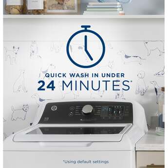 GE GTW585BPVDG 27 Inch 4.5 Cu. Ft. Top Load Washer Diamond Gray — thumbnail 33