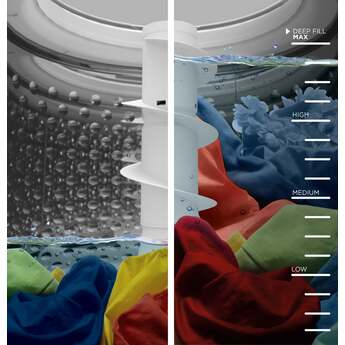 GE GTW585BPVDG 27 Inch 4.5 Cu. Ft. Top Load Washer Diamond Gray — thumbnail 7
