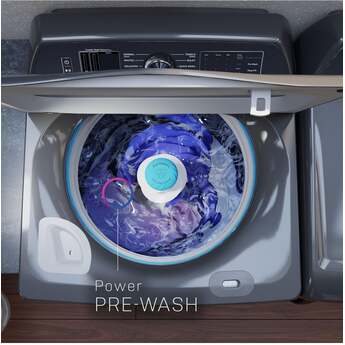GE Profile PTW705BPTDG 5.3 cu. ft. Top Load Washer - Black Slate — thumbnail 9