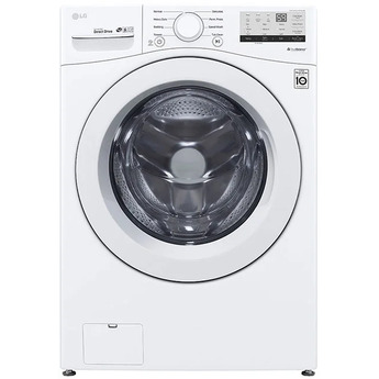 LG 4.5 cu.ft. White Electric Ultra Large Front Load Washer