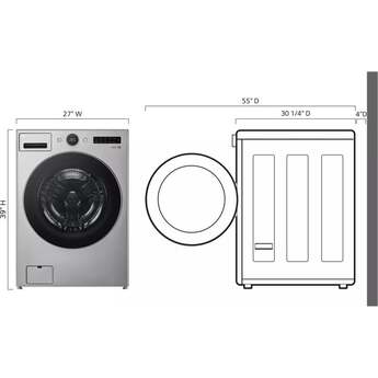 LG WM5500HVA 4.5 cu. ft. 27 Inch Front Load Washer — thumbnail 15