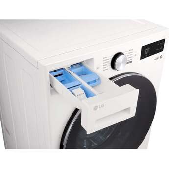 LG 27 Inch Smart Front Load Washer with 5.0 cu ft Capacity, AI Fabric Sensor, Smart Pairing™, TurboWash® 360° Technology, Allergiene® Cycle, Pet Care Cycle and Energy Star Certified Included: Alpine White — thumbnail 12
