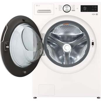 LG 27 Inch Smart Front Load Washer with 5.0 cu ft Capacity, AI Fabric Sensor, Smart Pairing™, TurboWash® 360° Technology, Allergiene® Cycle, Pet Care Cycle and Energy Star Certified Included: Alpine White — thumbnail 14