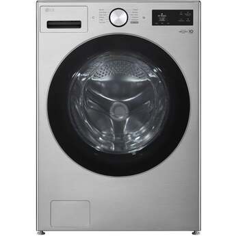 LG 5.0 cu. ft. Mega Capacity Smart Front Load Washer with TurboWash® 360°, AI...